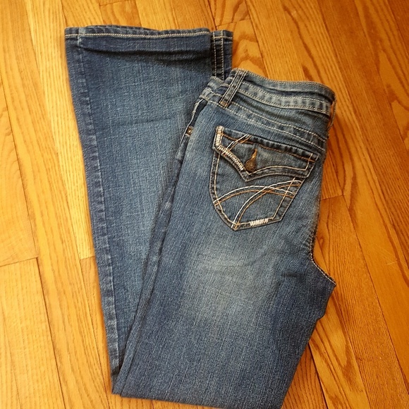 a.n.a Jeans Boot Cut Blue Size 6 - Picture 3 of 6